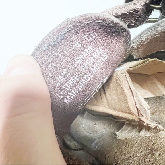 Vintage Y2K Dr. Martens Look Fisherman Leather Sandals Size 11 - Picture 3 of 5